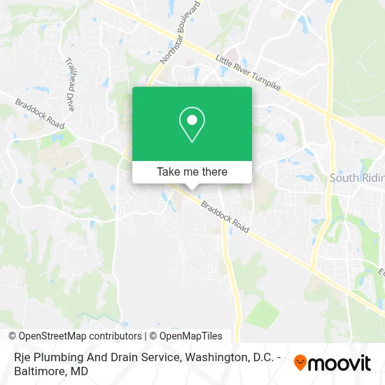 Rje Plumbing And Drain Service map