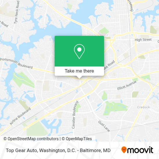 Top Gear Auto map