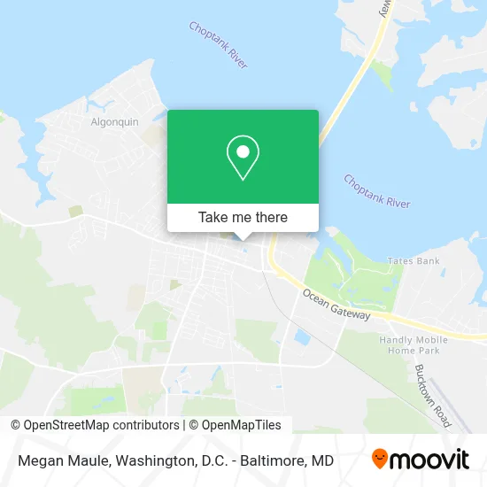 Megan Maule map