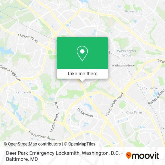 Deer Park Emergency Locksmith map