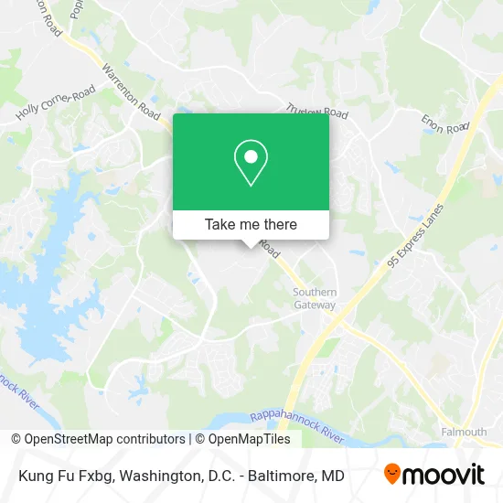 Kung Fu Fxbg map