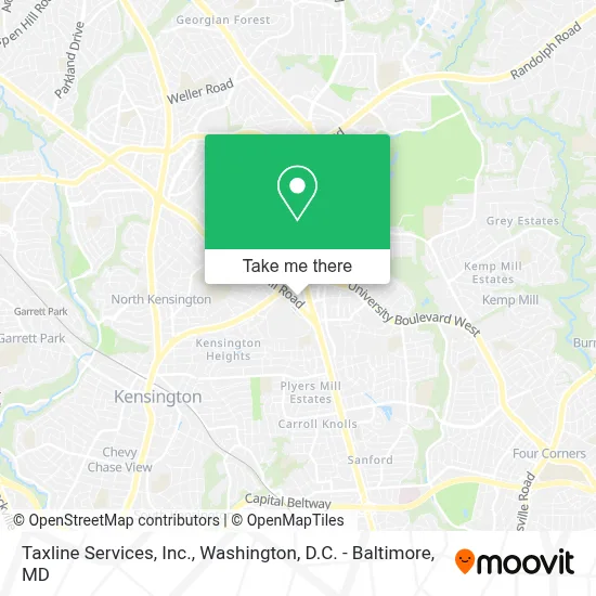 Taxline Services, Inc. map