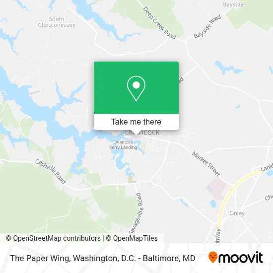 The Paper Wing map