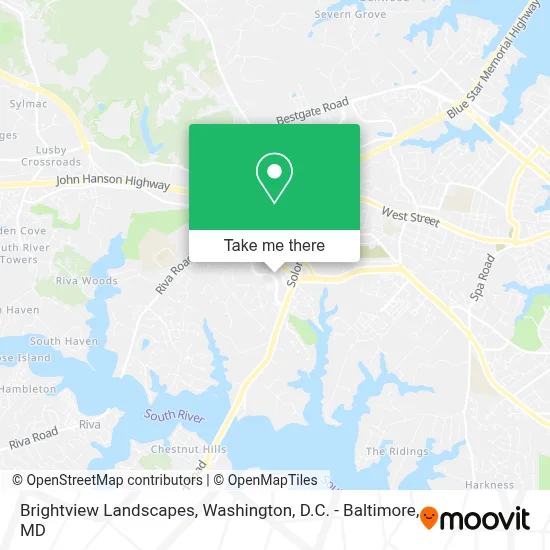Brightview Landscapes map