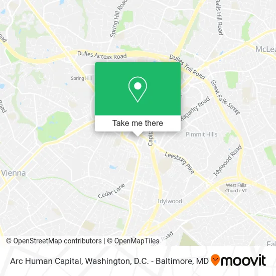 Arc Human Capital map