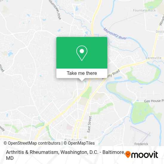 Arthritis & Rheumatism map