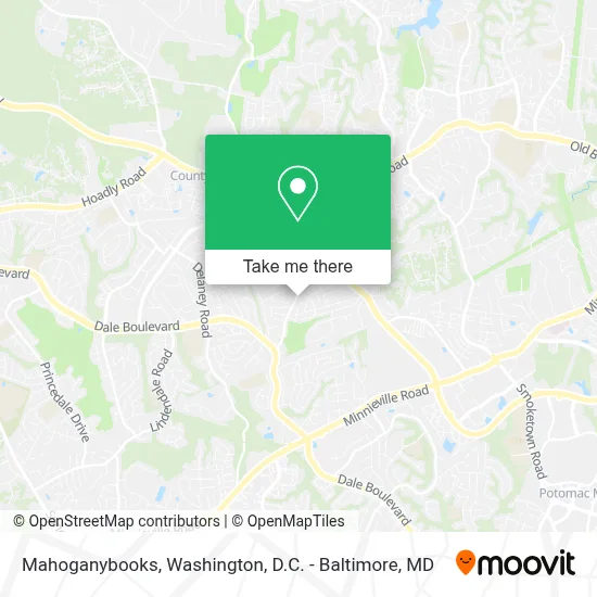 Mahoganybooks map