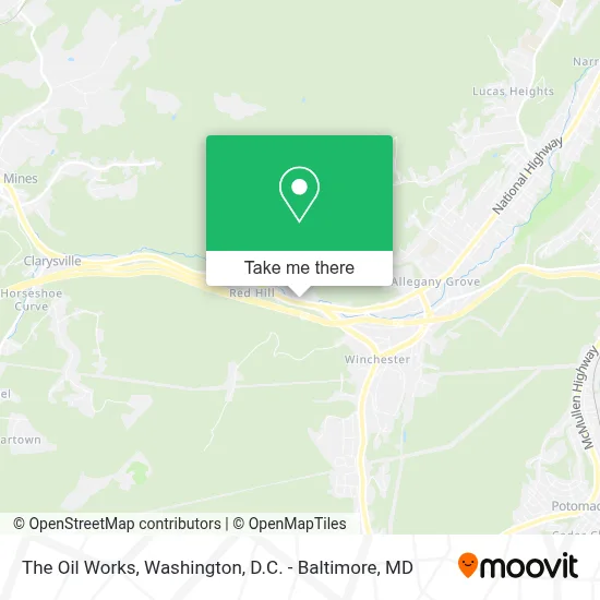 The Oil Works map