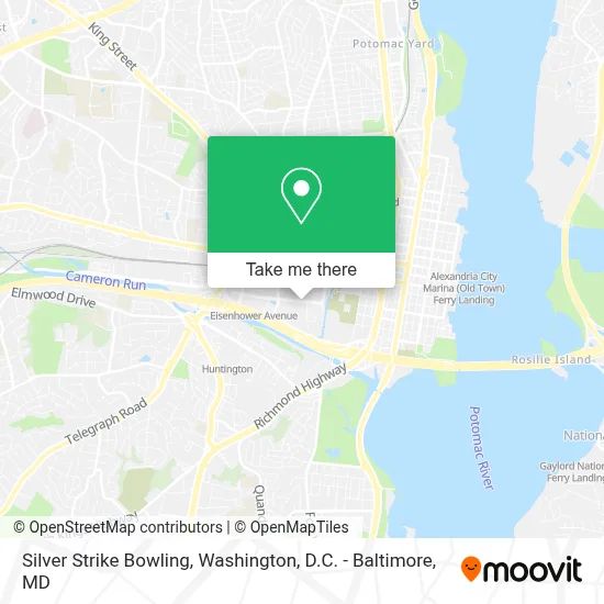 Silver Strike Bowling map