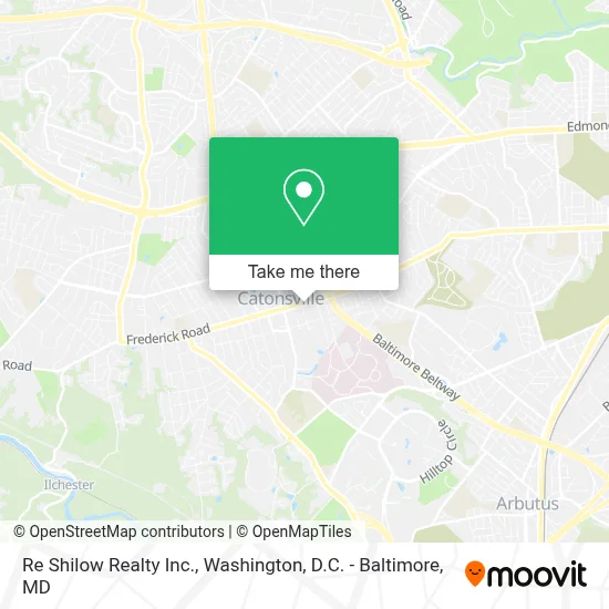 Re Shilow Realty Inc. map