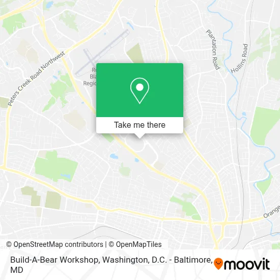 Build-A-Bear Workshop map