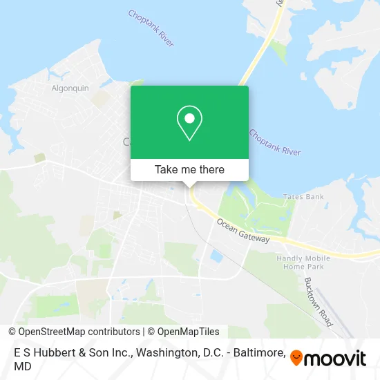 E S Hubbert & Son Inc. map