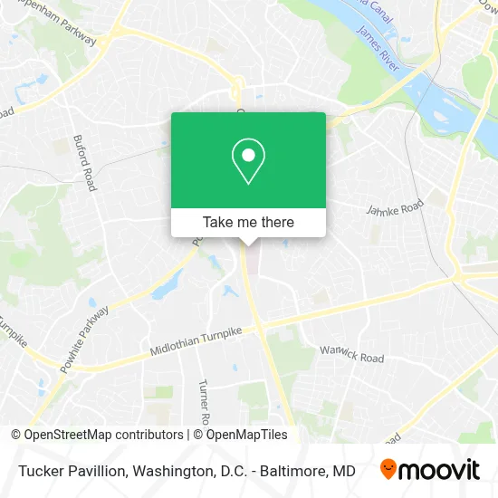 Tucker Pavillion map