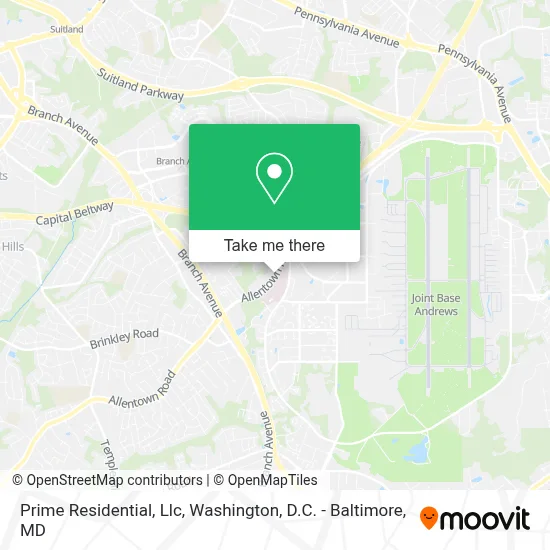 Prime Residential, Llc map