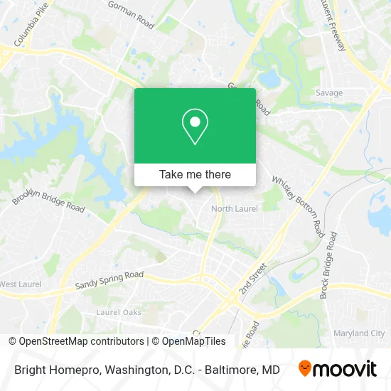Bright Homepro map