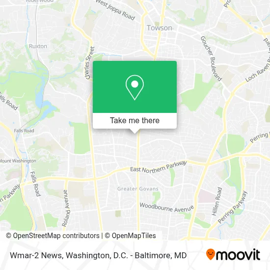Wmar-2 News map