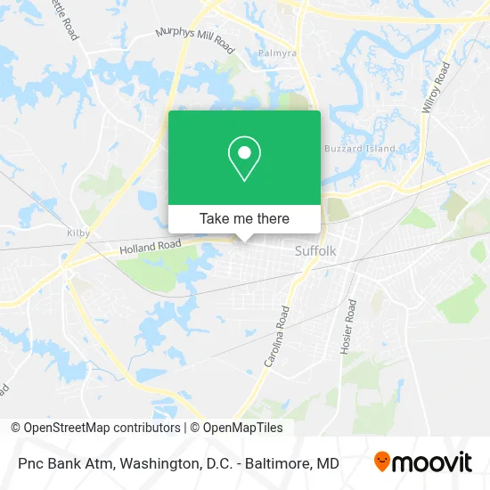 Pnc Bank Atm map