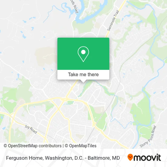 Ferguson Home map