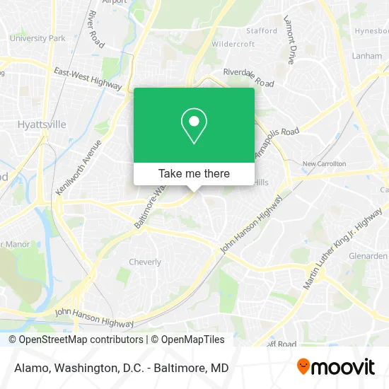 Alamo map
