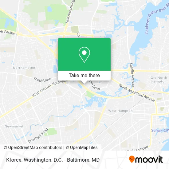 Kforce map