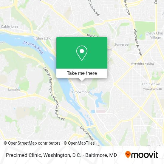 Precimed Clinic map