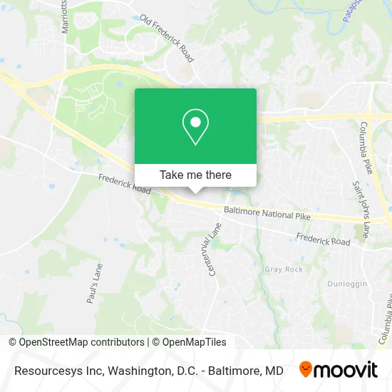 Resourcesys Inc map
