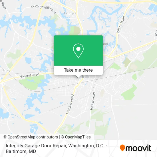 Integrity Garage Door Repair map