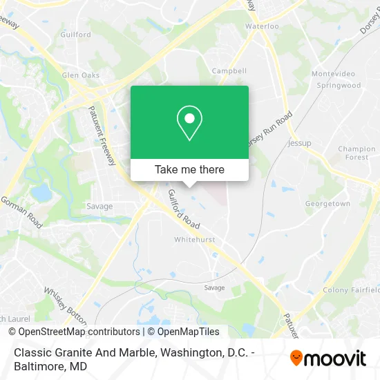 Classic Granite And Marble map
