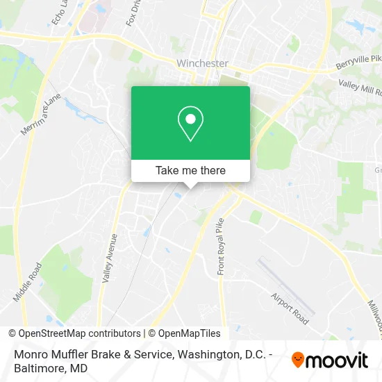 Monro Muffler Brake & Service map