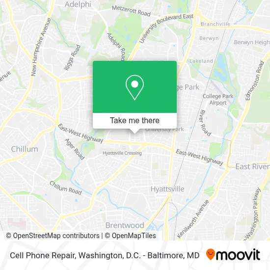 Cell Phone Repair map