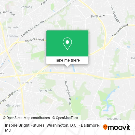 Inspire Bright Futures map
