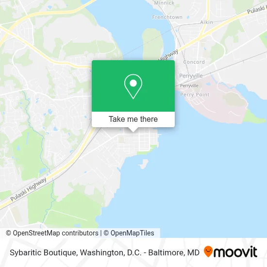 Sybaritic Boutique map