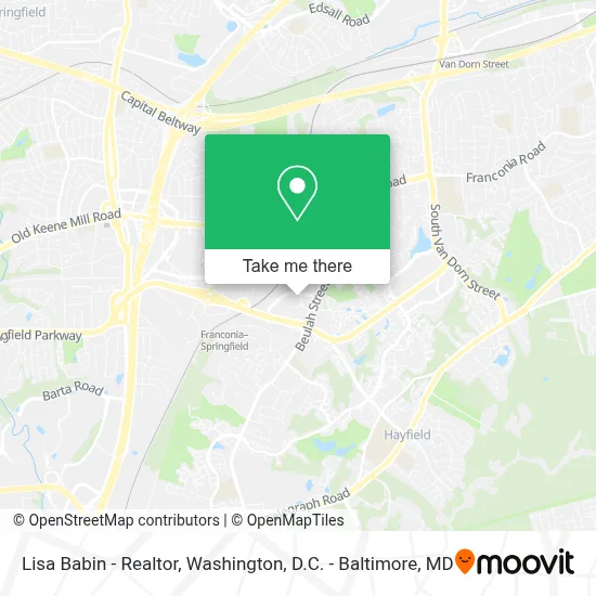 Lisa Babin - Realtor map