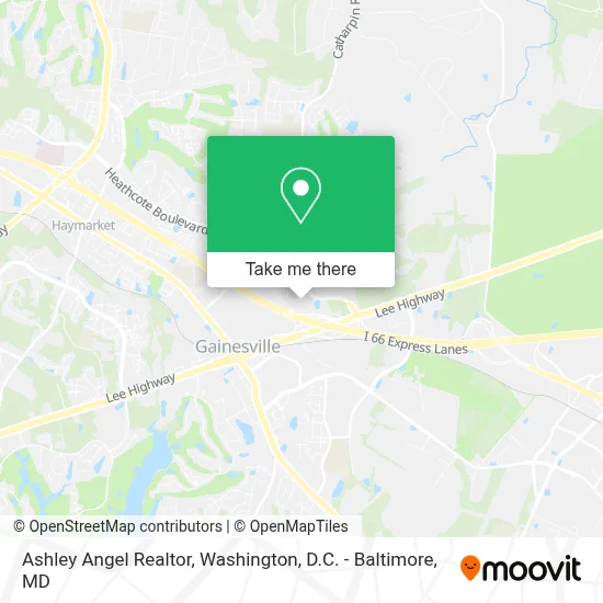 Ashley Angel Realtor map