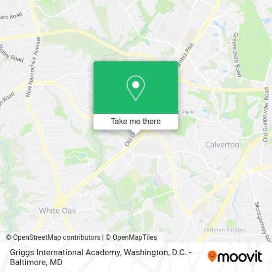 Griggs International Academy map