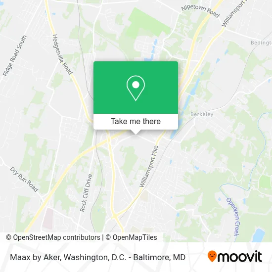 Maax by Aker map