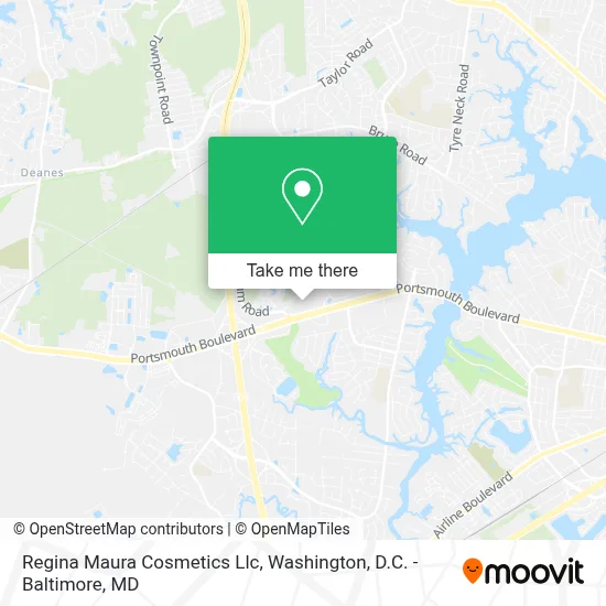 Regina Maura Cosmetics Llc map
