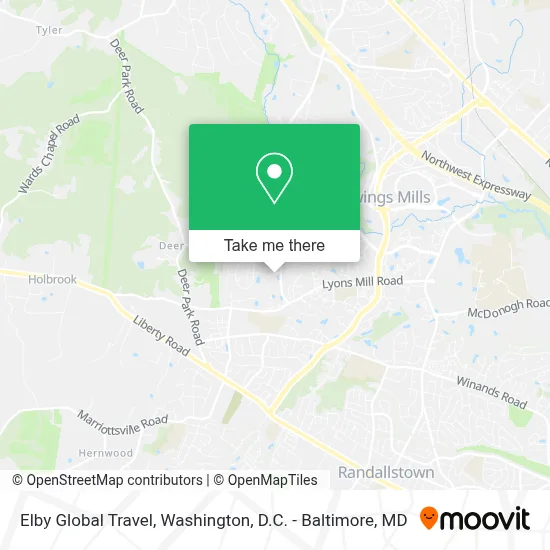 Elby Global Travel map