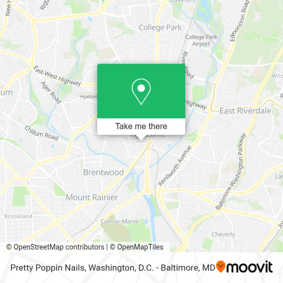 Pretty Poppin Nails map
