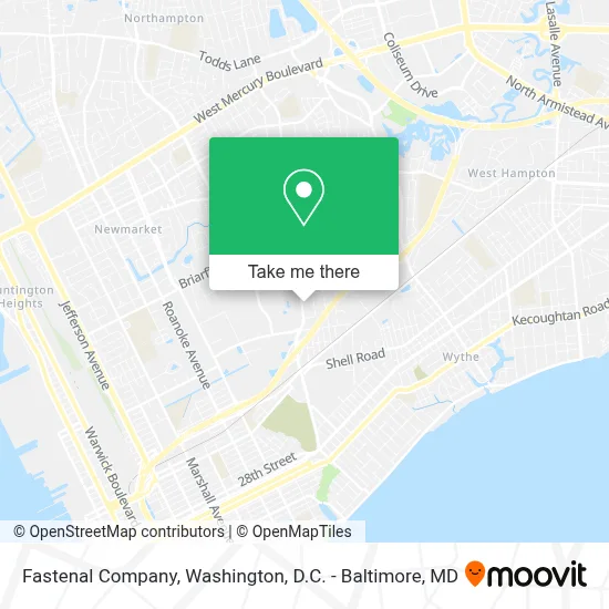 Fastenal Company map