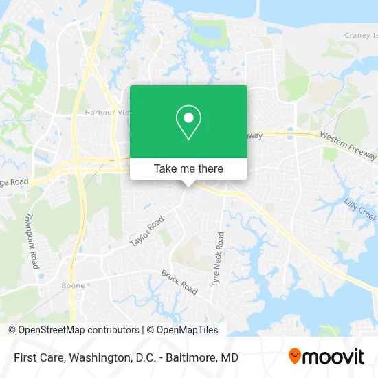First Care map