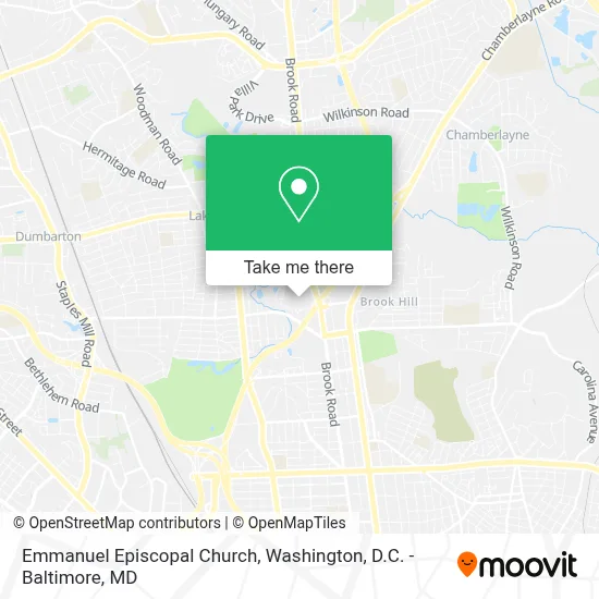 Emmanuel Episcopal Church map