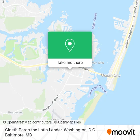Gineth Pardo the Latin Lender map