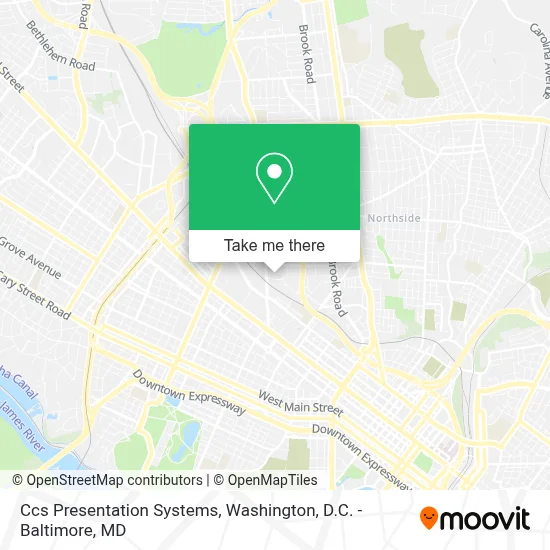 Ccs Presentation Systems map