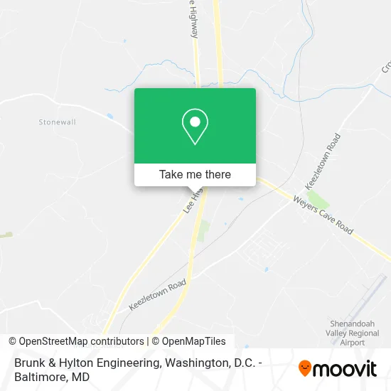Brunk & Hylton Engineering map
