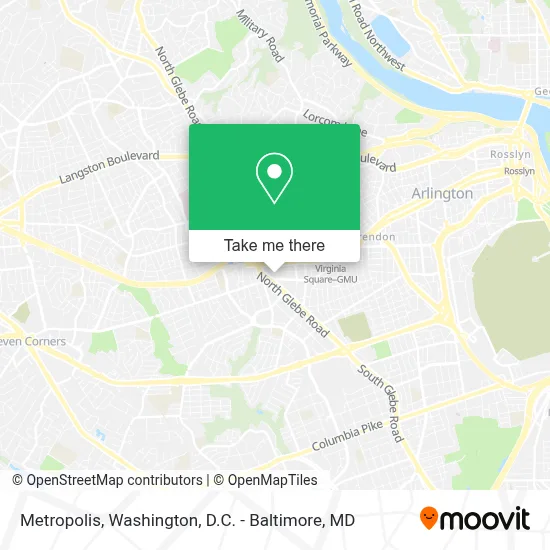 Metropolis map