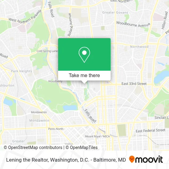 Lening the Realtor map