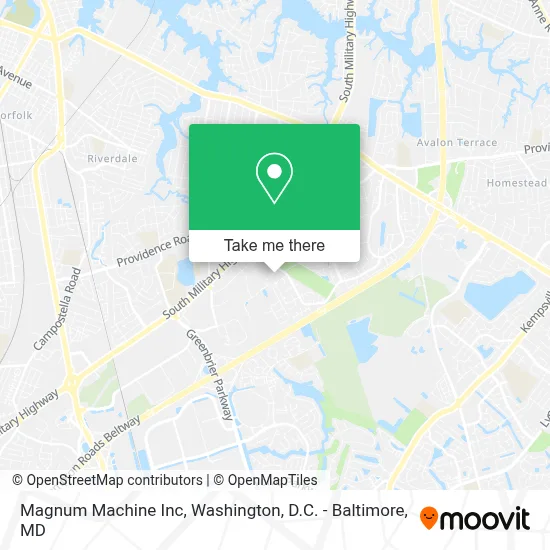 Magnum Machine Inc map