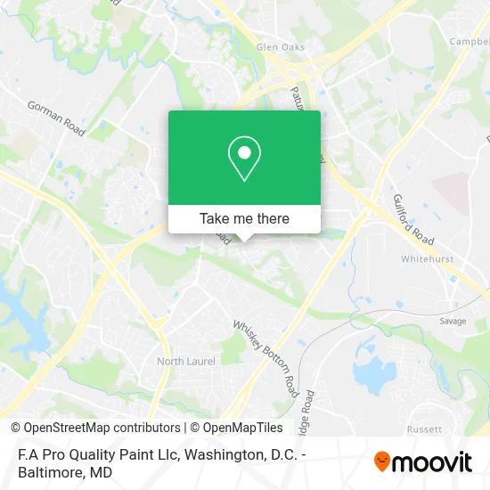 F.A Pro Quality Paint Llc map