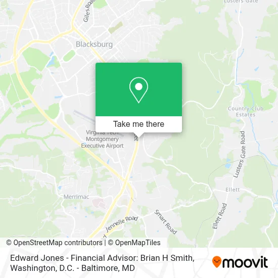 Edward Jones - Financial Advisor: Brian H Smith map